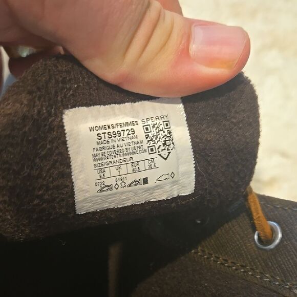 Sperry Black and Brown Duck Boots - Picture 5 of 12